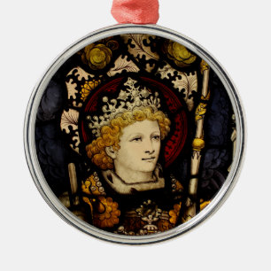 middeleeuwse koningsdag metalen ornament