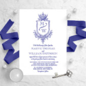 Middeleeuwse Koninklijke Wapen Monogram Trouw Uitn