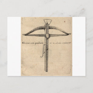 middeleeuwse kruisboog-8 briefkaart