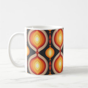 Middeleeuwse kunst: abstracte geometrische achterg koffiemok