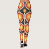 Middeleeuwse kunst: abstracte geometrische achterg leggings (Achterkant)