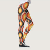 Middeleeuwse kunst: abstracte geometrische achterg leggings (Rechts)