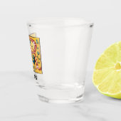 Middeleeuwse lichte letter R-monogram Shot Glas (Rechts)