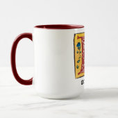 Middeleeuwse lichte lichtdoorlatende letter H Mono Mok (Links)