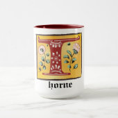 Middeleeuwse lichte, verlichte letter T-Mok Mok (Midden)