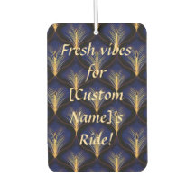 Middeleeuwse marine met gouden veren