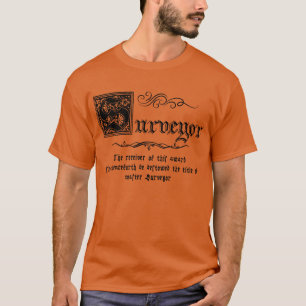 Middeleeuwse Master Surveyor T-shirt