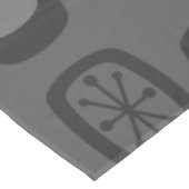 Middeleeuwse MCM afgeronde rechthoeken Ash Gray Tafelkleed (Gekanteld)