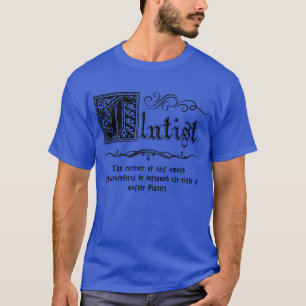 Middeleeuwse Meester Fluitist T-shirt