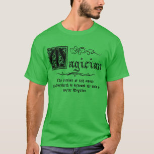 middeleeuwse meestergoochelaar t-shirt