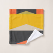 Middeleeuwse moderne Abstracte kunstvormen Bad Handdoek (Wasdoekje)