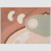 Middeleeuwse moderne Abstracte organische kunstont Tissuepapier (Voorkant)