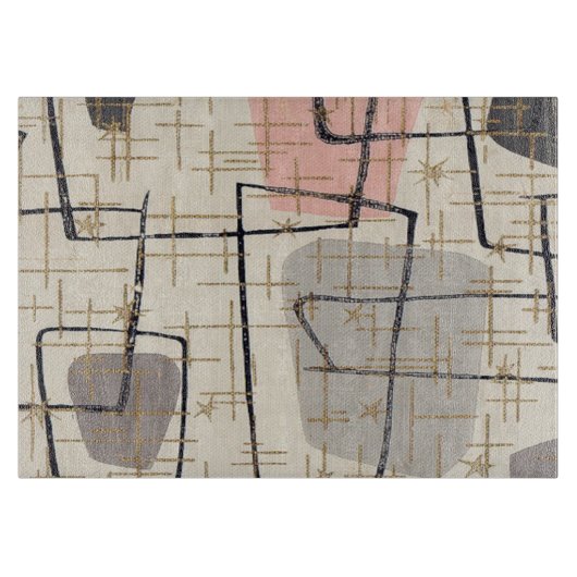 Middeleeuwse moderne Abstracte snijraad Snijplank (Voorkant)