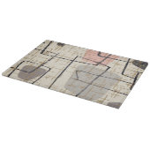 Middeleeuwse moderne Abstracte snijraad Snijplank (Hoek)