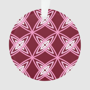 Middeleeuwse moderne atoomprinter - Bourgogne Ornament