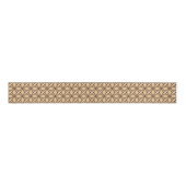 Middeleeuwse moderne atoomprinter - Camel Tan Grosgrain Lint (Voorkant)