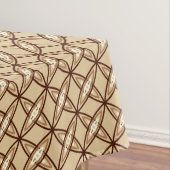 Middeleeuwse moderne atoomprinter - Camel Tan Tafelkleed (Voorbeeld)