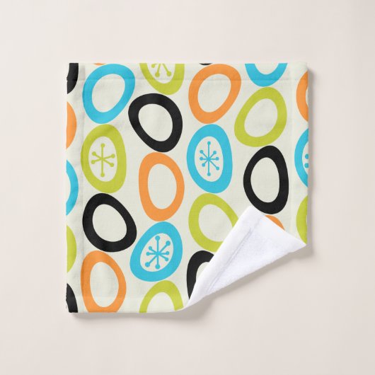 Middeleeuwse moderne bouwstenen 3 bad handdoek (Wasdoekje)