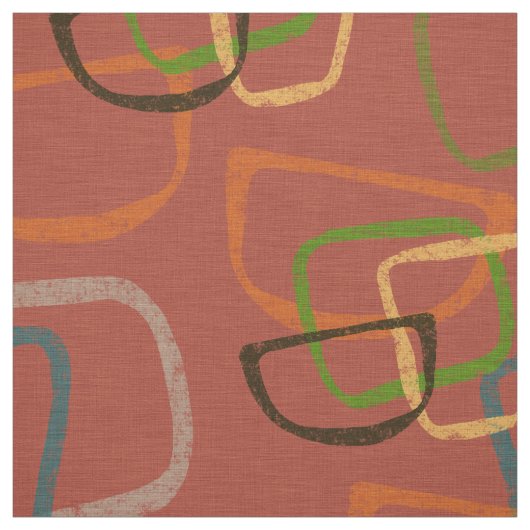 Middeleeuwse moderne Bowls | Fifts Retro-stijl Stof (Swatch)
