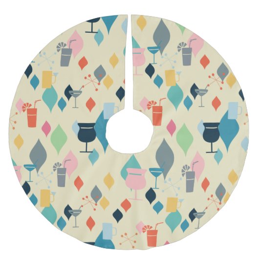 Middeleeuwse moderne cocktails kerstboom rok (Voorkant)