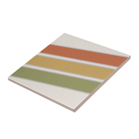 Middeleeuwse moderne drie strips tegeltje (Zijkant)