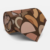 Middeleeuwse moderne geometrische vormen stropdas (Opgerold)