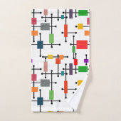 Middeleeuwse moderne grote netten bad handdoek (Handdoek)