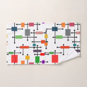 Middeleeuwse moderne grote netten bad handdoek (Handdoek)