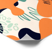 Middeleeuwse moderne kunst poster (Hoek)