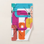 Middeleeuwse moderne rechthoeken bad handdoek (Handdoek)