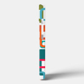 Middeleeuwse moderne rechthoeken Case-Mate iPhone case (Achterkant / Links)