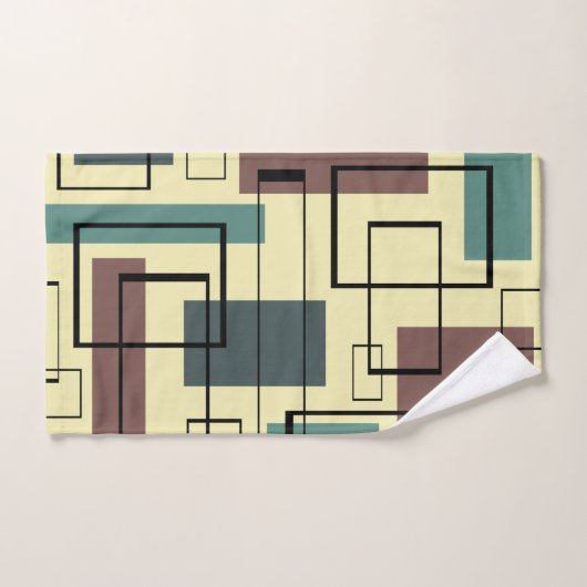 Middeleeuwse moderne rechthoeken handdoek (Handdoek)