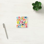 Middeleeuwse moderne rechthoeken post-it® notes (Kantoor)