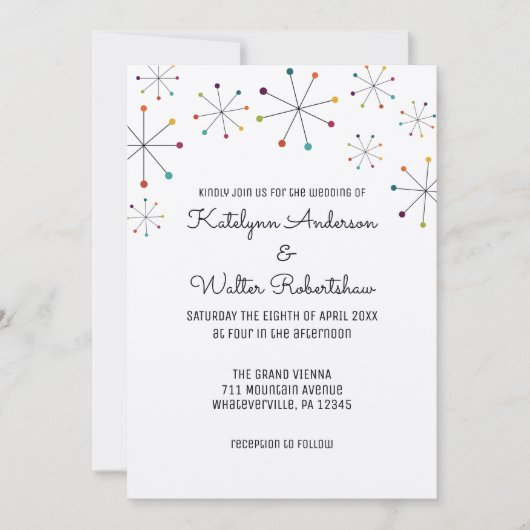 Middeleeuwse moderne, stijl van retro kaart (Voorkant)