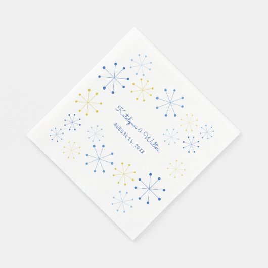 Middeleeuwse moderne, stijl van retro servet (Hoek)