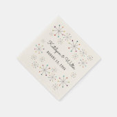 Middeleeuwse moderne,  stijl van retro servet (Hoek)