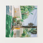 Middeleeuwse moderne stijlpagina wandkleed (Voorkant (horizontaal))