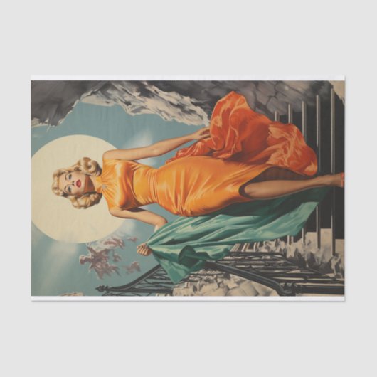 Middeleeuwse Moderne Tissuepapier (Voorkant)