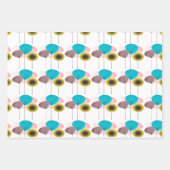 Middeleeuwse moderne trio inpakpapier vel (Voorkant)