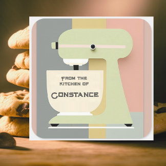Middeleeuwse moderne uit de keuken van Stickers