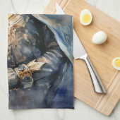 Middeleeuwse Prins Theedoek (Quarter Fold)