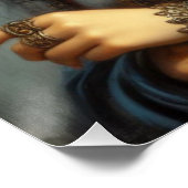 Middeleeuwse prinses krijger perfect poster (Hoek)