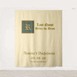 Middeleeuwse Prinses “Laatste Queeste Vrijgezellen Wandkleed