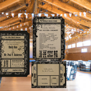 Middeleeuwse Renaissance Bruiloft Respons Kaarten