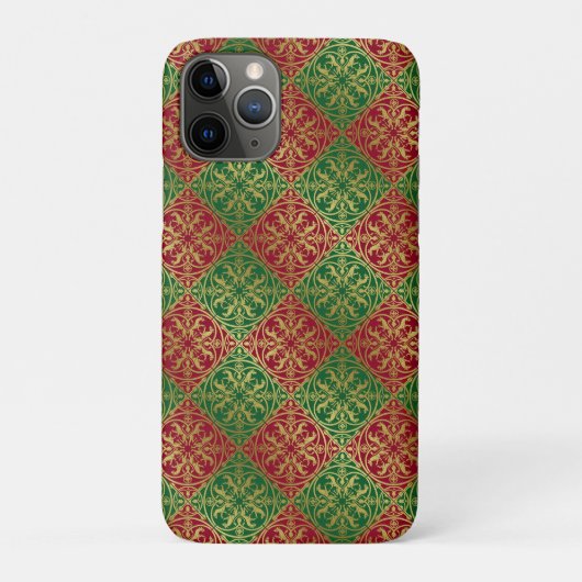 Middeleeuwse Renaissance Herald Lion Leopard Metal Case-Mate iPhone Case (Achterkant)