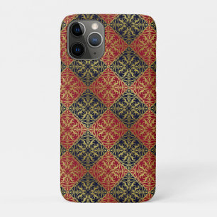 Middeleeuwse Renaissance Herald Lion Leopard Metal iPhone 11 Pro Hoesje