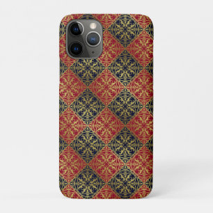 Middeleeuwse Renaissance Heraldische Leeuw Luipaar iPhone 11 Pro Hoesje