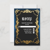 Middeleeuwse Renaissance Middeleeuwen Gothic RSVP- RSVP Kaartje (Voorkant)