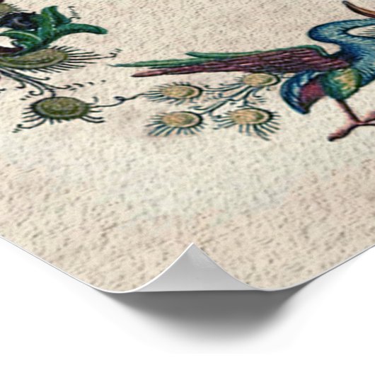 Middeleeuwse Renaissance Middeneeuwen Welkomstbord Poster (Hoek)