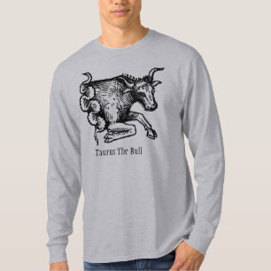 Middeleeuwse renaissance sterrenbeeld Stier T-shirt